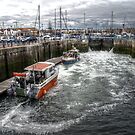 Hartlepool Marina Lock Gates by Andrew Pounder