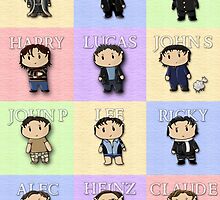 Team Everyone Richard Armitage Characters - Without Text by sebabybaby