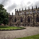 Auckland Castle Courtyard by Andrew Pounder