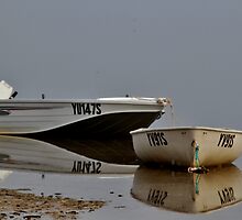 Look out behind. The 'Jaws' of the little boat world! by FBphotos