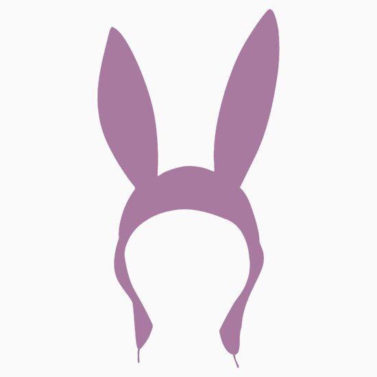 &quot;Louise Bunny Ears Bob&#39;s Burgers&quot; T-Shirts & Hoodies by dustyknapp | Redbubble