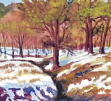 Winter Cheats Fall by Jim Phillips