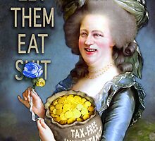 Cameron as Madame Défecit (captioned) by Trouser