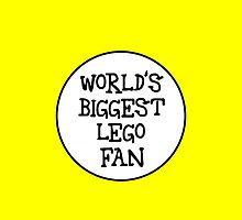 WORLD'S BIGGEST ........ FAN, by Chillee Wilson from Customize My Minifig by ChilleeW
