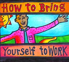 How to Bring Yourself to Work Notecard or Print by humanworkplace