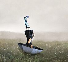 Umbrella melancholy by Richard Davis