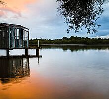 Peace at Pete's Jetty by Silken Photography