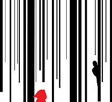 Little Red Barcode by XandraDesign