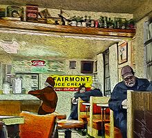 Cafe: Home of the Hidden Cat: AKA Mickey Lu's by Alma Lee
