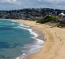 The Golden Shores Of Bar Beach by reflector