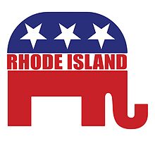 Rhode Island Republican Elephant by Republican