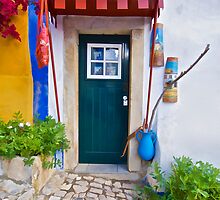 Colorful Wood Door of Portugal by David Letts