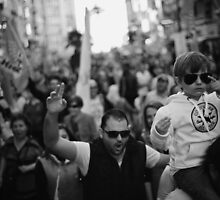 CHP Political Rally in İzmir, Turkey by Ilker Goksen