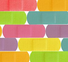 Wall of Band Aids by athetosis