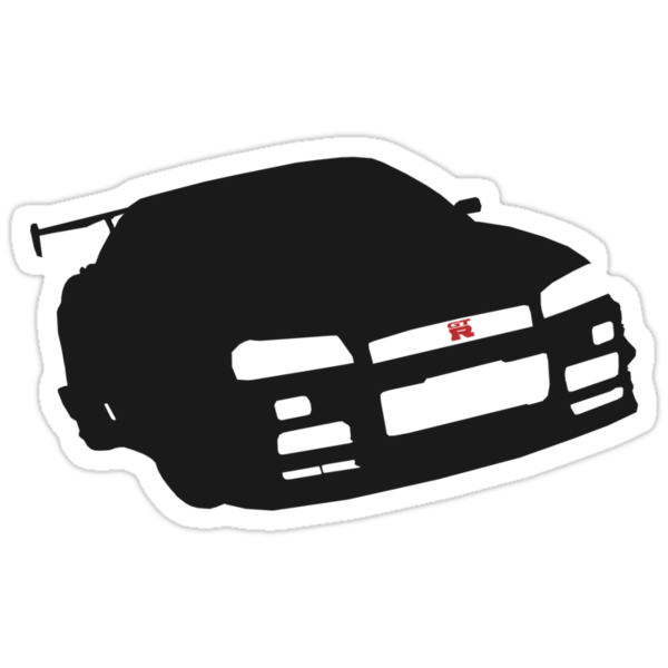 Sticker nissan gtr #2