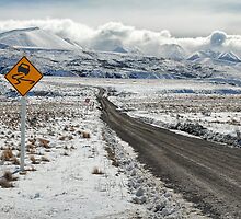 Majestic Peaks via a Tricky Road by Peter Kurdulija