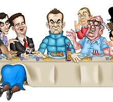 Mostri del Tubo - Ultima Cena by DanDav