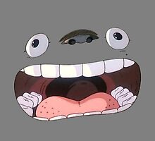 Big Mouth Totoro by dystopic