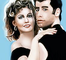 John and Olivia Newton-John by Nornberg77