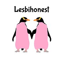 Lesbian Penguins | LESBIHONEST by piedaydesigns