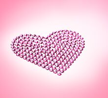 Pink Heart by 3523studio
