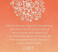 Sacral Chakra Affirmation by CarlyMarie