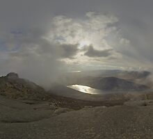 Panoramic View from Slieve Binnian by George Row