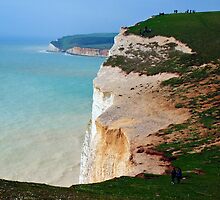 Seven Sisters Cliffs, East Sussex by Ludwig Wagner