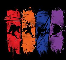 TEENAGE MUTANT NINJA TURTLES by seteki