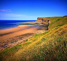Hunt Cliff and Saltburn Beach, North Yorkshire, England ( 3 Features) by Ian Alex Blease