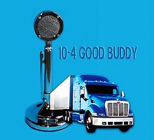 TRUCKERS CB D-104 LOLLIPOP CB MICROPHONE & TRUCK CARD/PICTURE by ✿✿ Bonita ✿✿ ђєℓℓσ