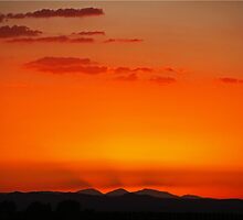 High Desert Sunset by Chet King