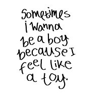 Sometimes I Wanna be a Boy by emmoleigh