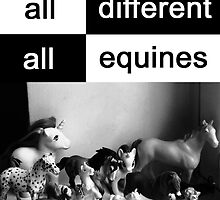 All different, all equines by phaona