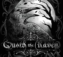 Quoth The Raven t-shirt by os-frontis