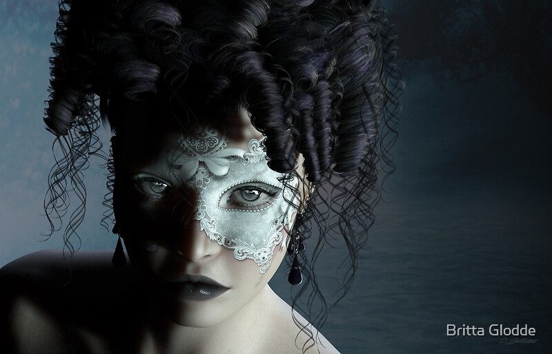 Masquerade midnight venice by Britta Glodde