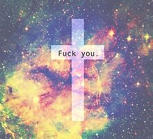 cross fuck you galaxy by Angelr0se