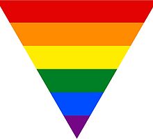 LGBT triangle flag by Margotte