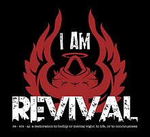 I Am Revival - Red Angel Version Merch by exodusrising