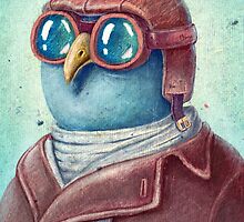 Pilot Captain Ivan Twittor by limeart