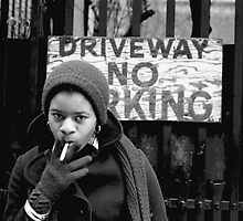 LFNY 1975 ~ Driveway, no parking by Baina Masquelier