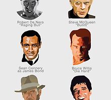 Cinema's Greatest Men by wakingup