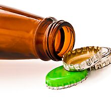 Bottle with caps by JPsShots