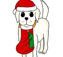 Santa Doggy by sherillicious