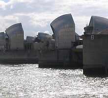 Thames Barriers by JacTaylor