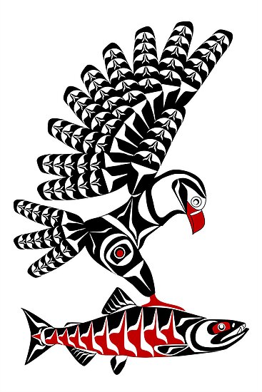 Native Art Salmon