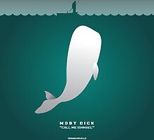 Literary Classics Illustration Series: Moby Dick by wata1989