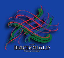 Clan MacDonald Tartan Twist by eyemac24
