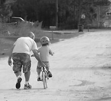Pushing her into the world by Ferguson