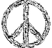 Weapon Peace white by tombst0ne
